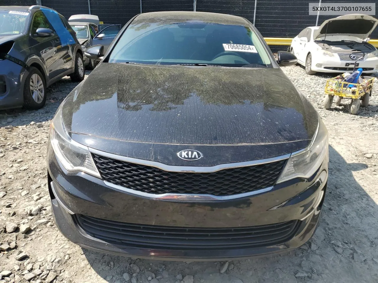 2016 Kia Optima Lx VIN: 5XXGT4L37GG107655 Lot: 70685054