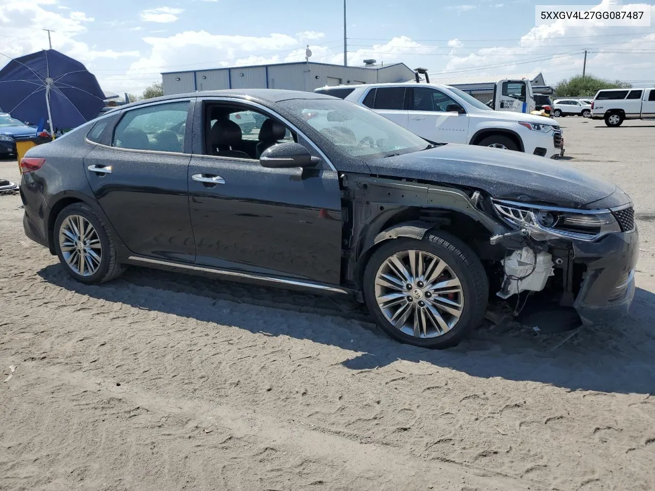 2016 Kia Optima Sxl VIN: 5XXGV4L27GG087487 Lot: 70724164