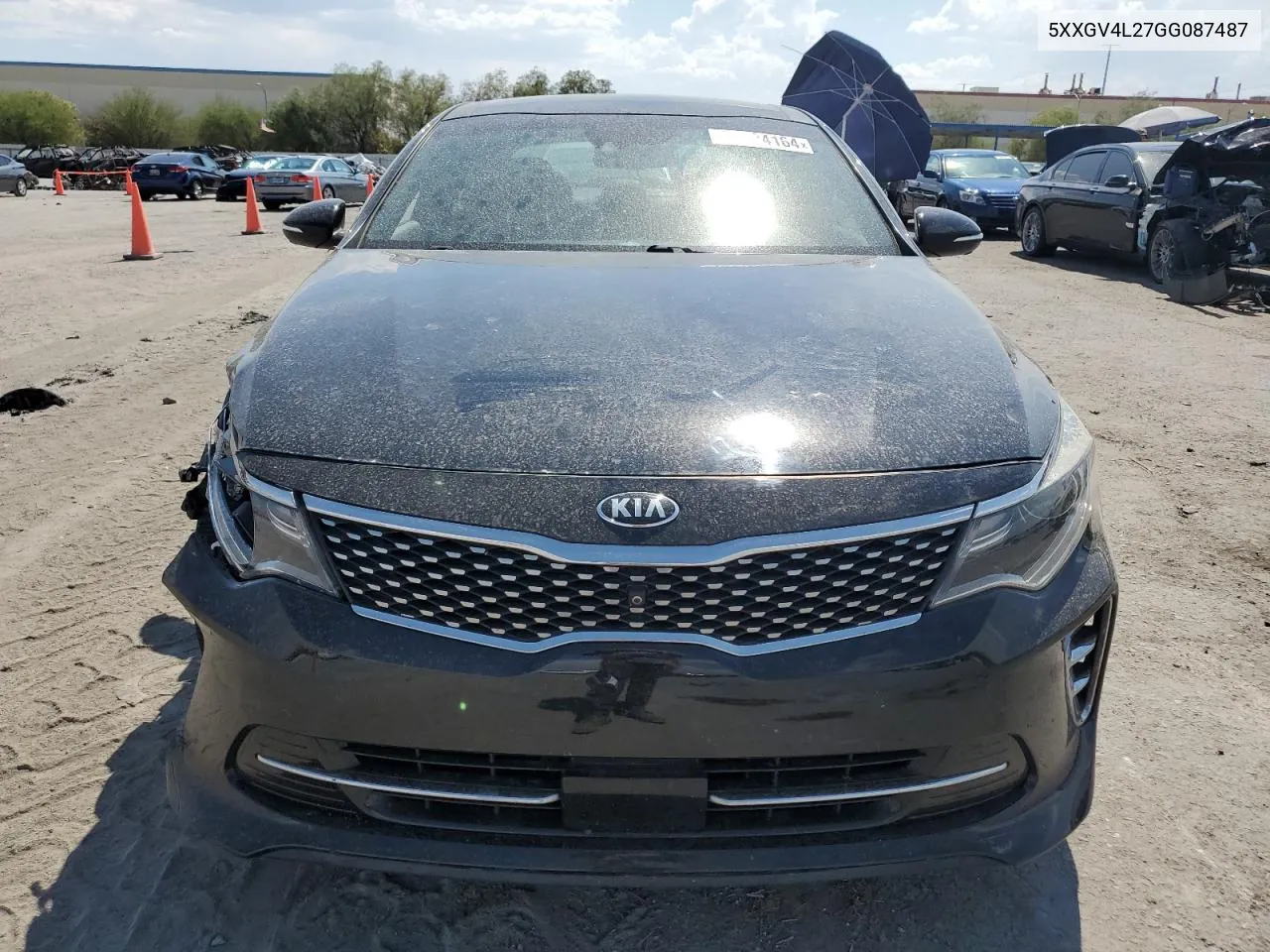 2016 Kia Optima Sxl VIN: 5XXGV4L27GG087487 Lot: 70724164