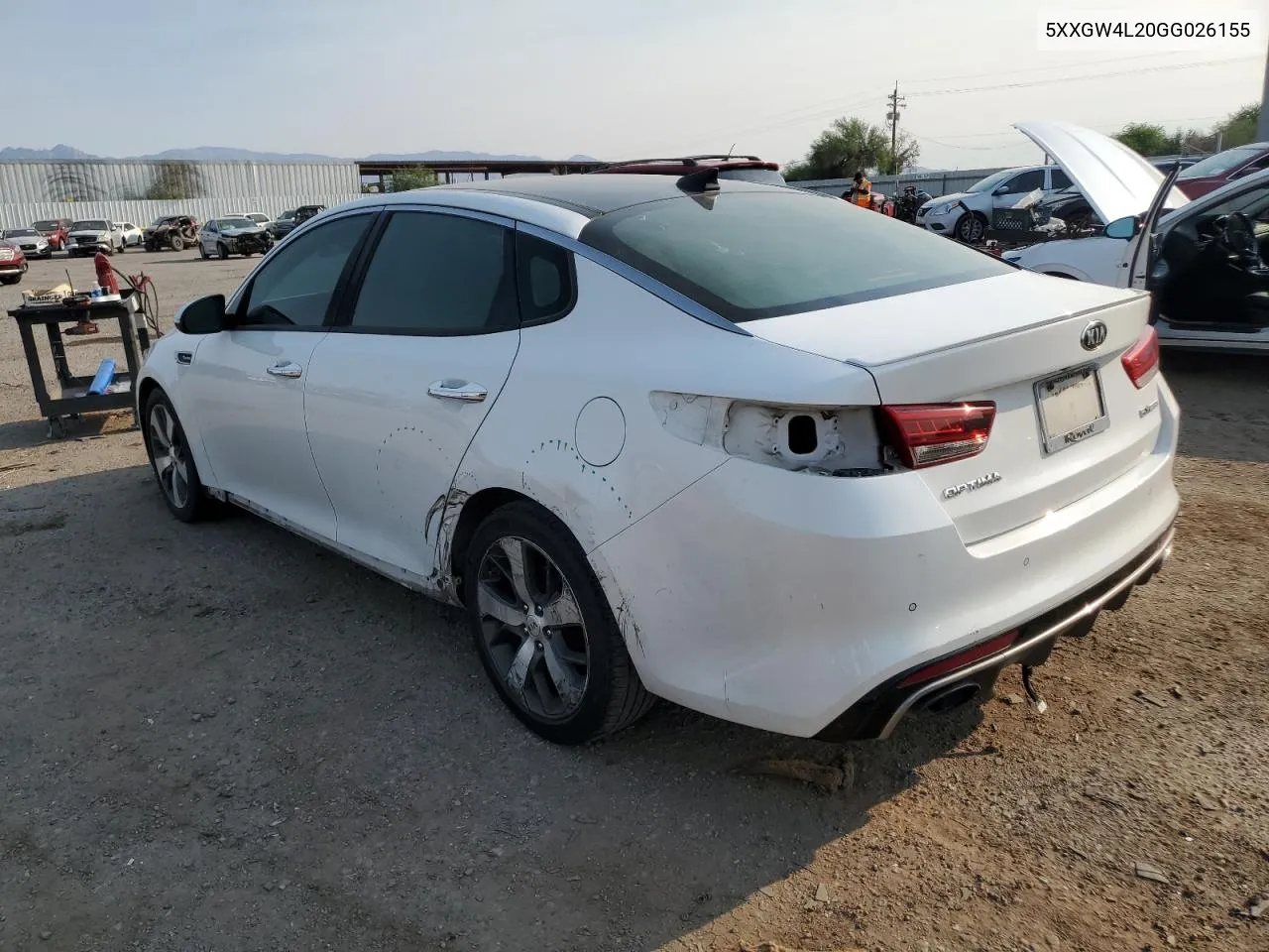 5XXGW4L20GG026155 2016 Kia Optima Sx