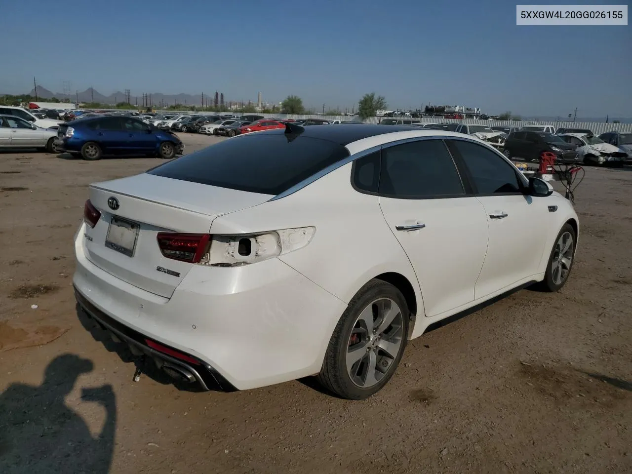 5XXGW4L20GG026155 2016 Kia Optima Sx