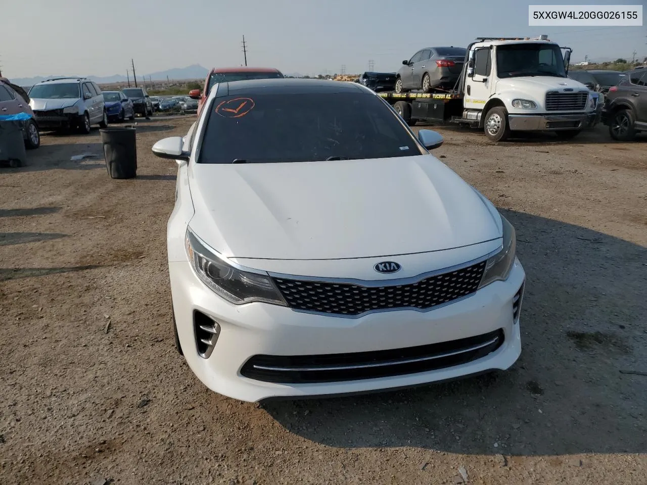 5XXGW4L20GG026155 2016 Kia Optima Sx