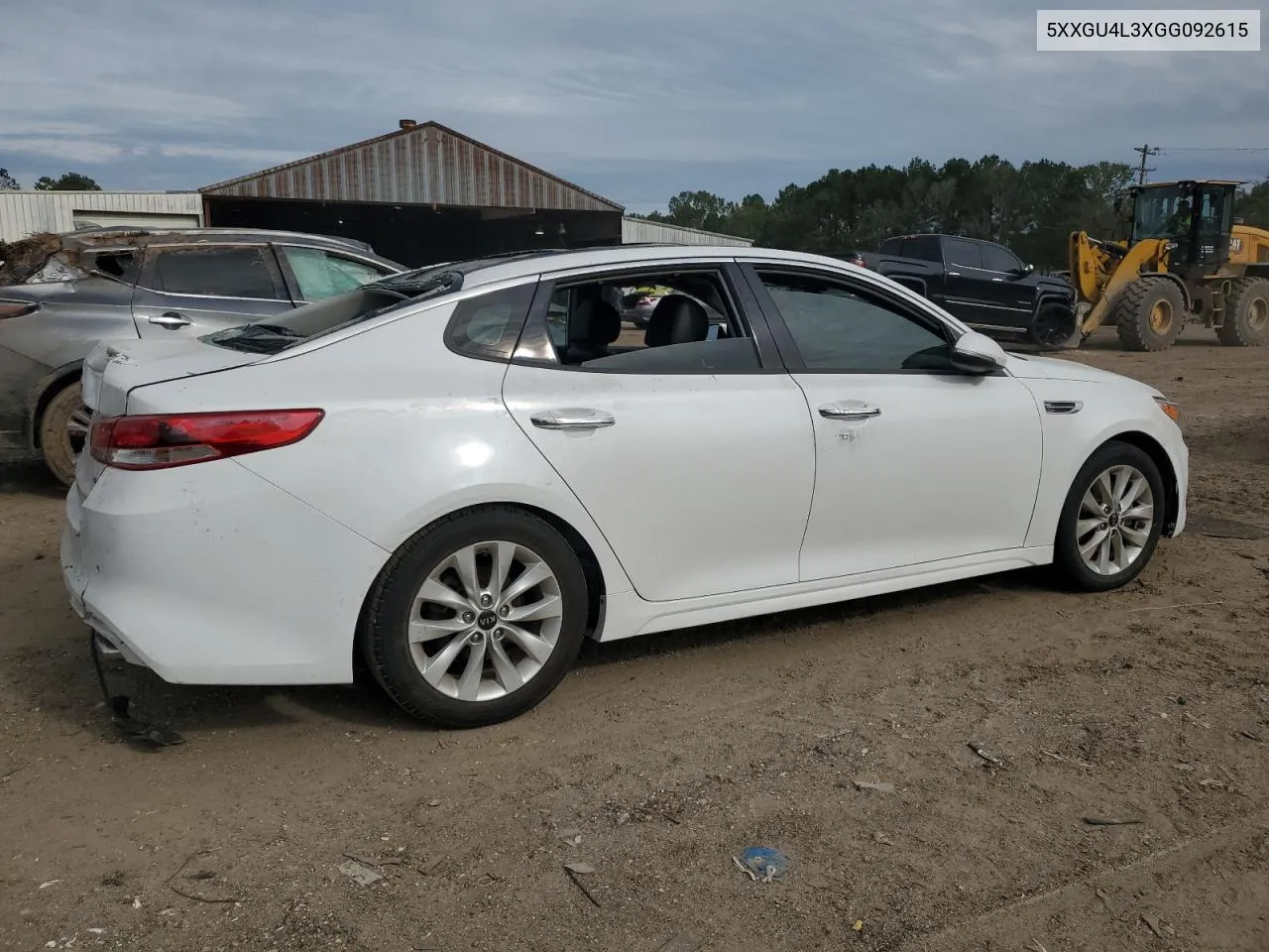 2016 Kia Optima Ex VIN: 5XXGU4L3XGG092615 Lot: 70857294