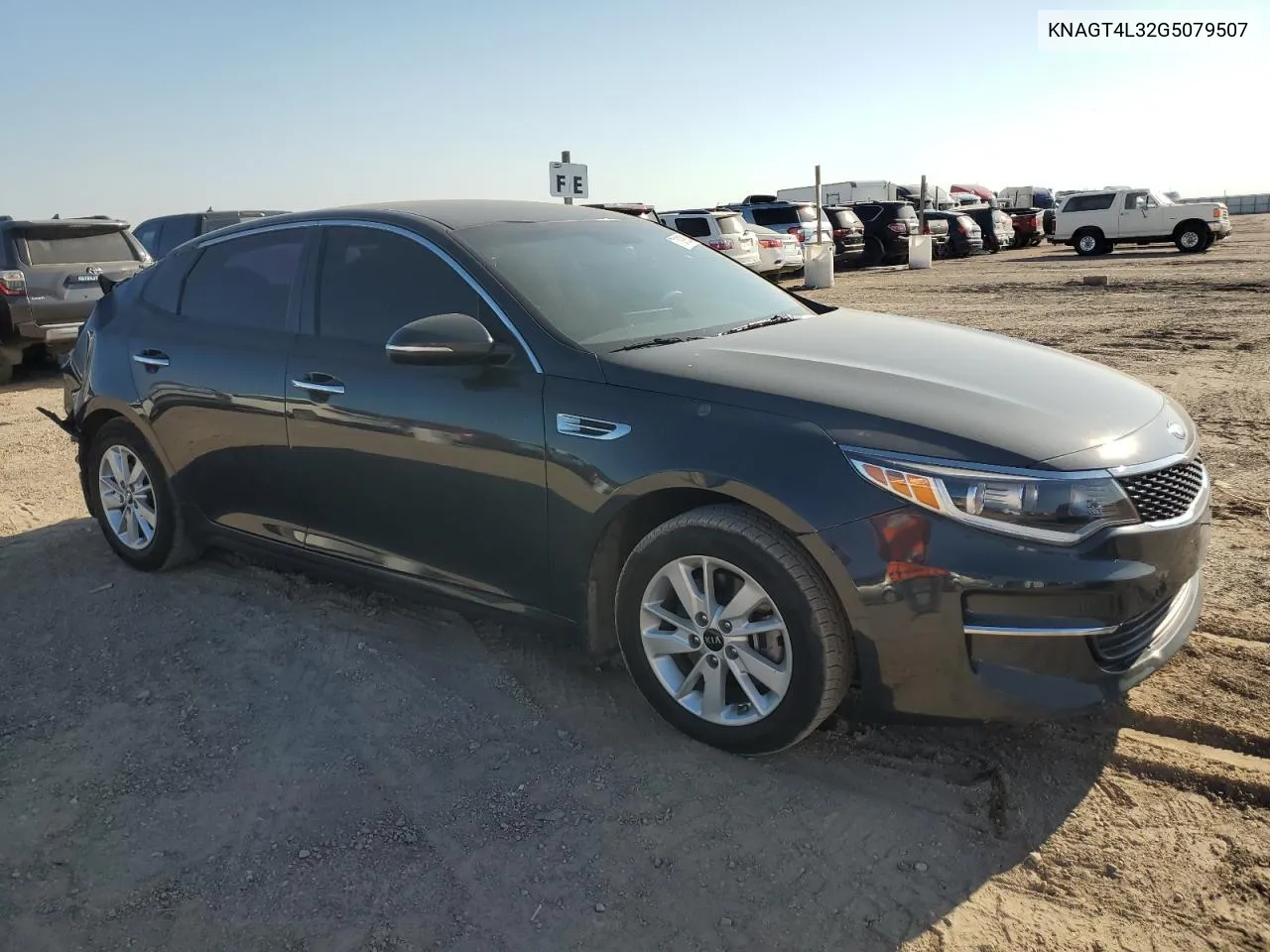 KNAGT4L32G5079507 2016 Kia Optima Lx