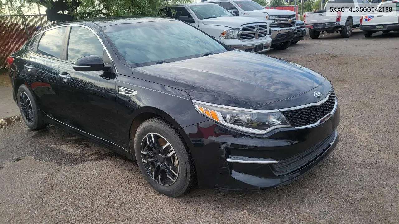 5XXGT4L35GG042188 2016 Kia Optima Lx