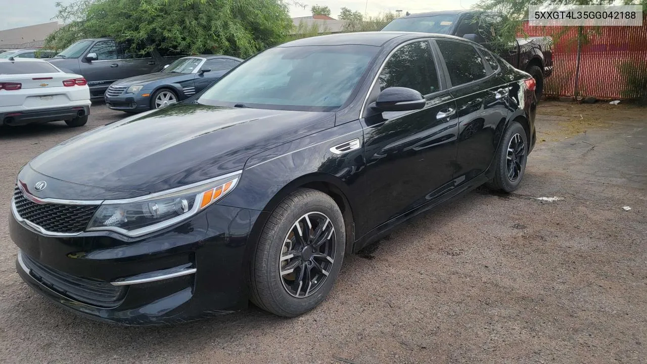 5XXGT4L35GG042188 2016 Kia Optima Lx