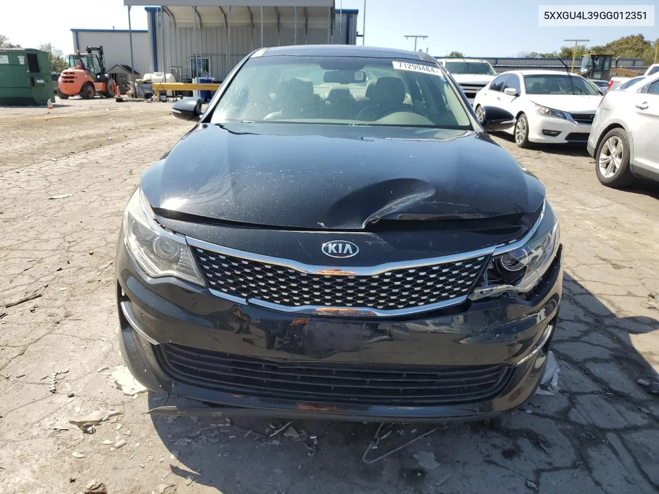 2016 Kia Optima Ex VIN: 5XXGU4L39GG012351 Lot: 71299484