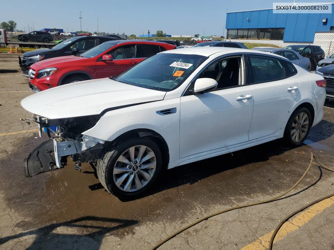 5XXGT4L30GG082100 2016 Kia Optima Lx