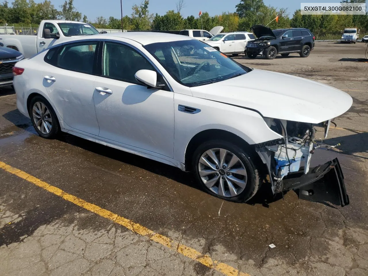 5XXGT4L30GG082100 2016 Kia Optima Lx