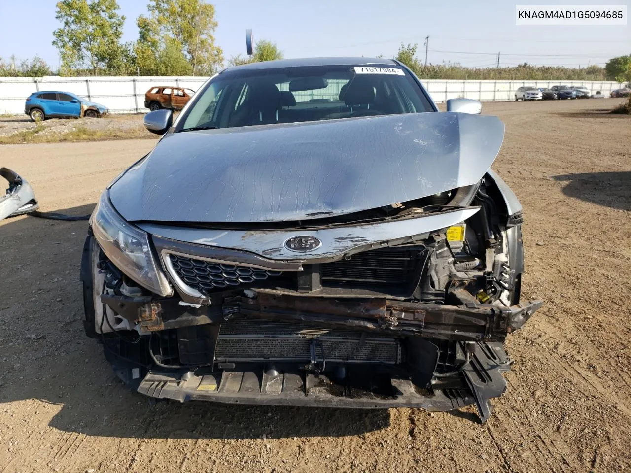 KNAGM4AD1G5094685 2016 Kia Optima Hybrid