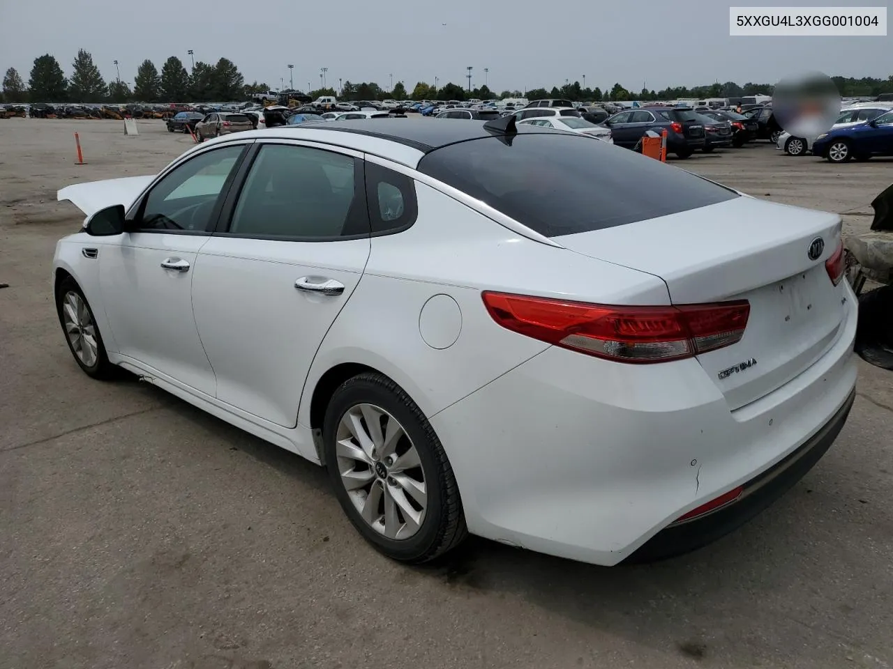 2016 Kia Optima Ex VIN: 5XXGU4L3XGG001004 Lot: 71545664