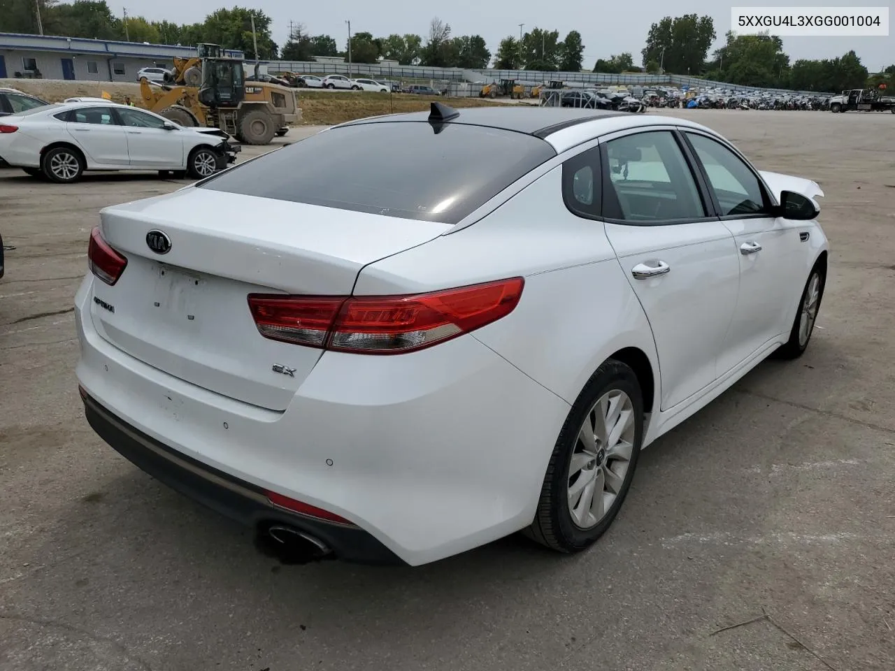 2016 Kia Optima Ex VIN: 5XXGU4L3XGG001004 Lot: 71545664