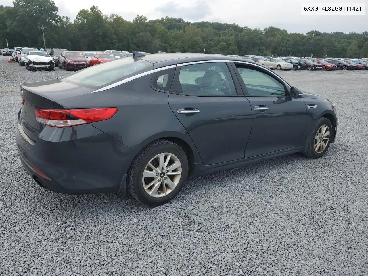 2016 Kia Optima Lx VIN: 5XXGT4L32GG111421 Lot: 71628794