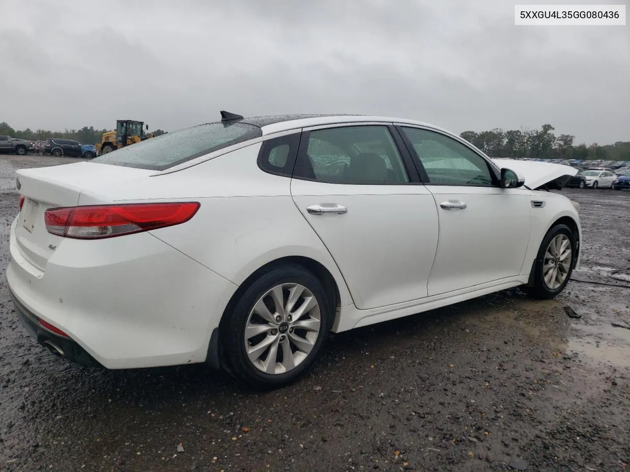 5XXGU4L35GG080436 2016 Kia Optima Ex