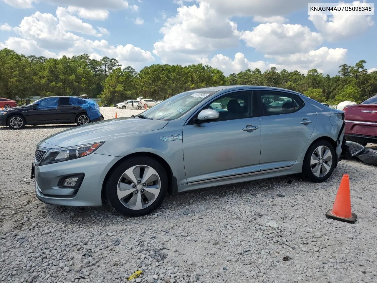 KNAGN4AD7G5098348 2016 Kia Optima Hybrid