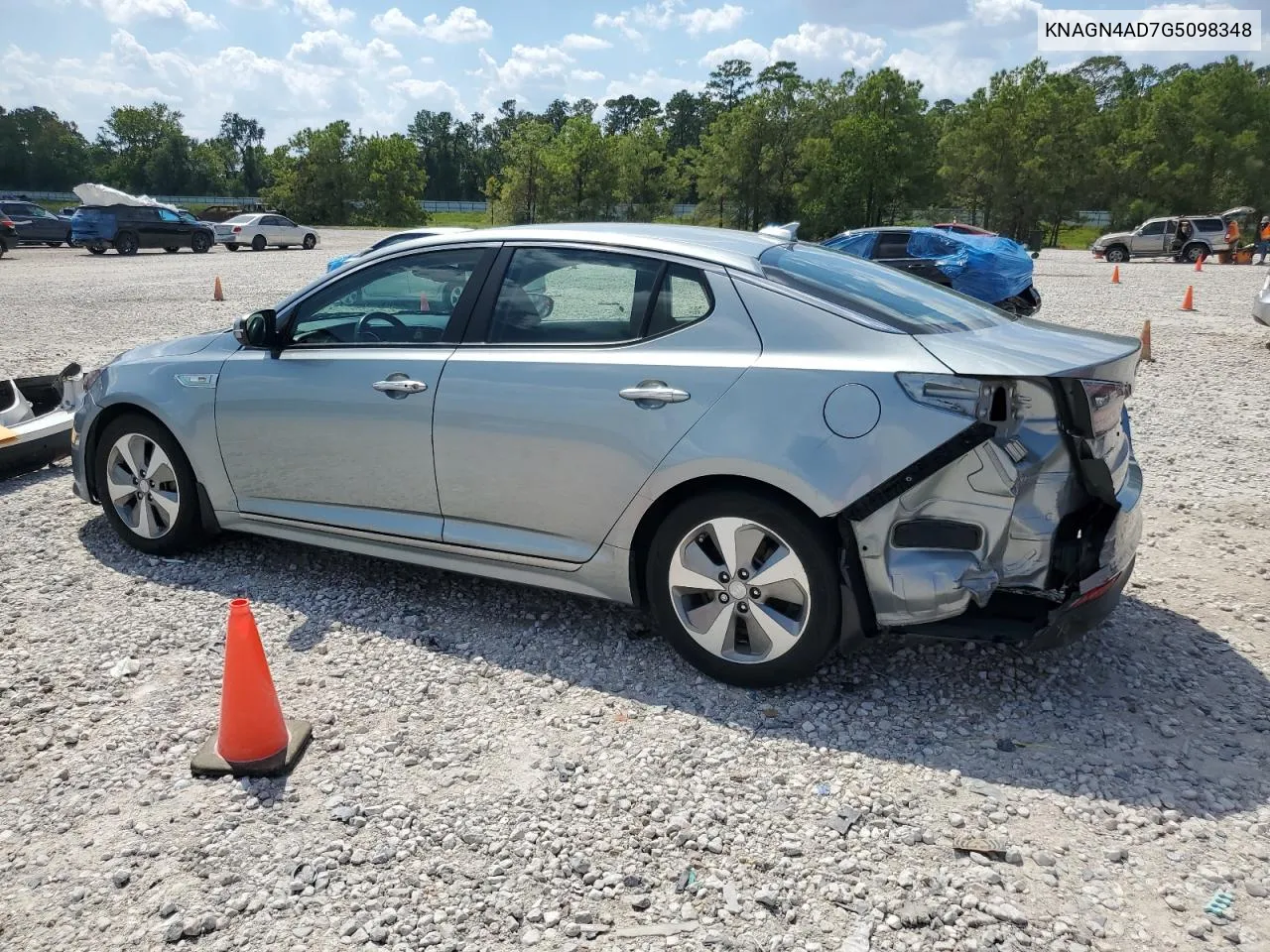 KNAGN4AD7G5098348 2016 Kia Optima Hybrid