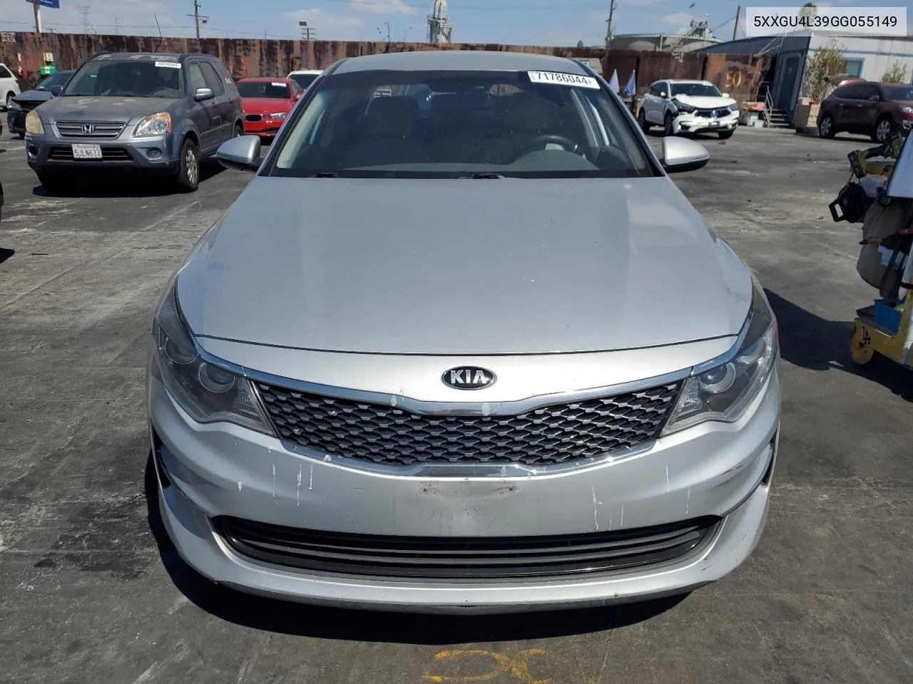 5XXGU4L39GG055149 2016 Kia Optima Ex