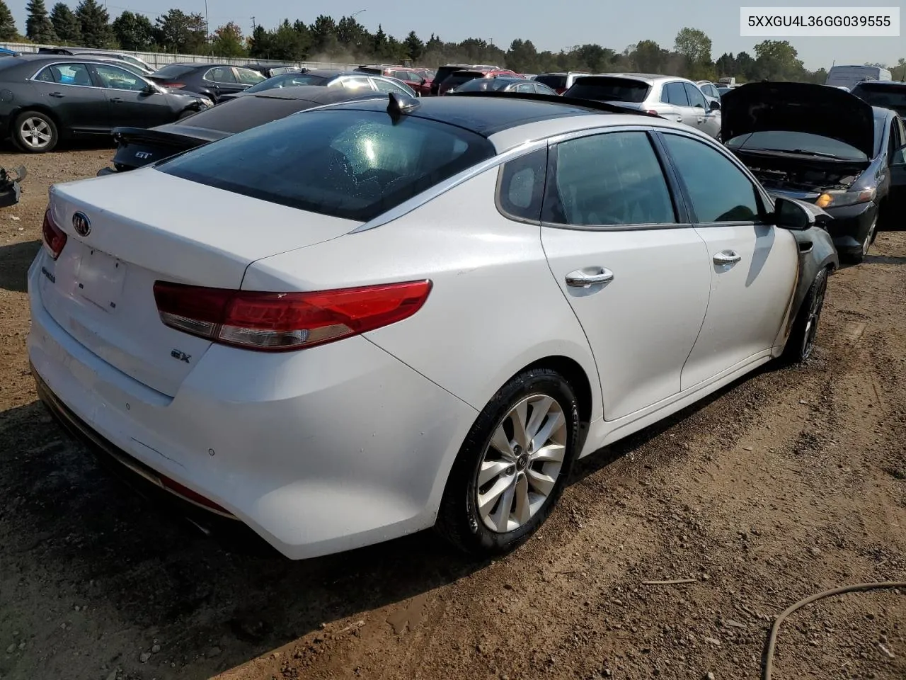 2016 Kia Optima Ex VIN: 5XXGU4L36GG039555 Lot: 71795984