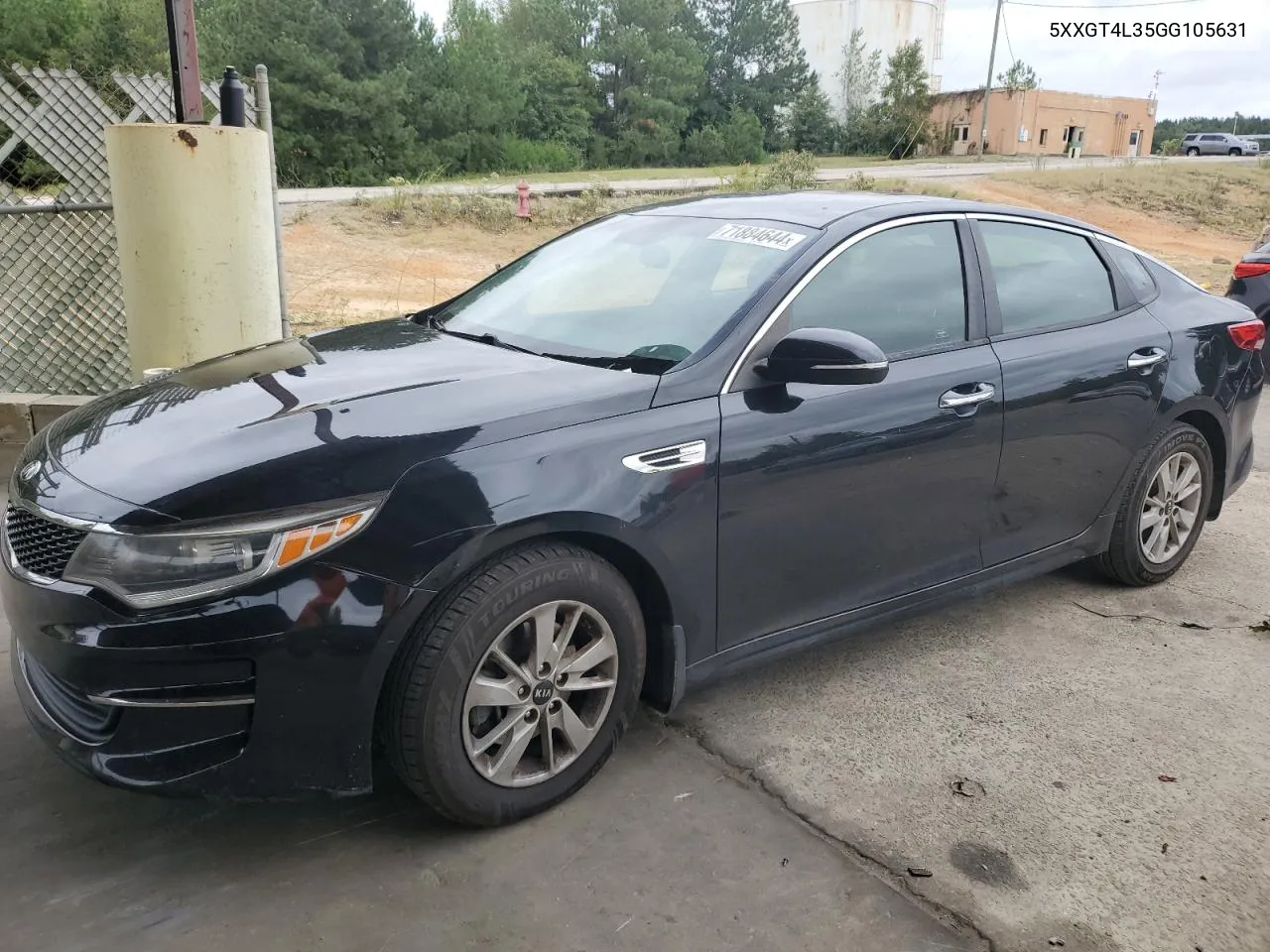 2016 Kia Optima Lx VIN: 5XXGT4L35GG105631 Lot: 71884644