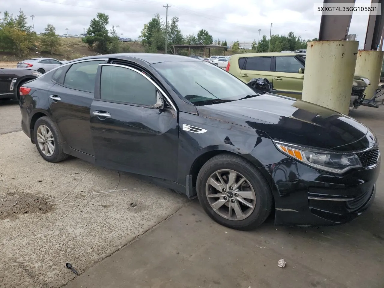 2016 Kia Optima Lx VIN: 5XXGT4L35GG105631 Lot: 71884644