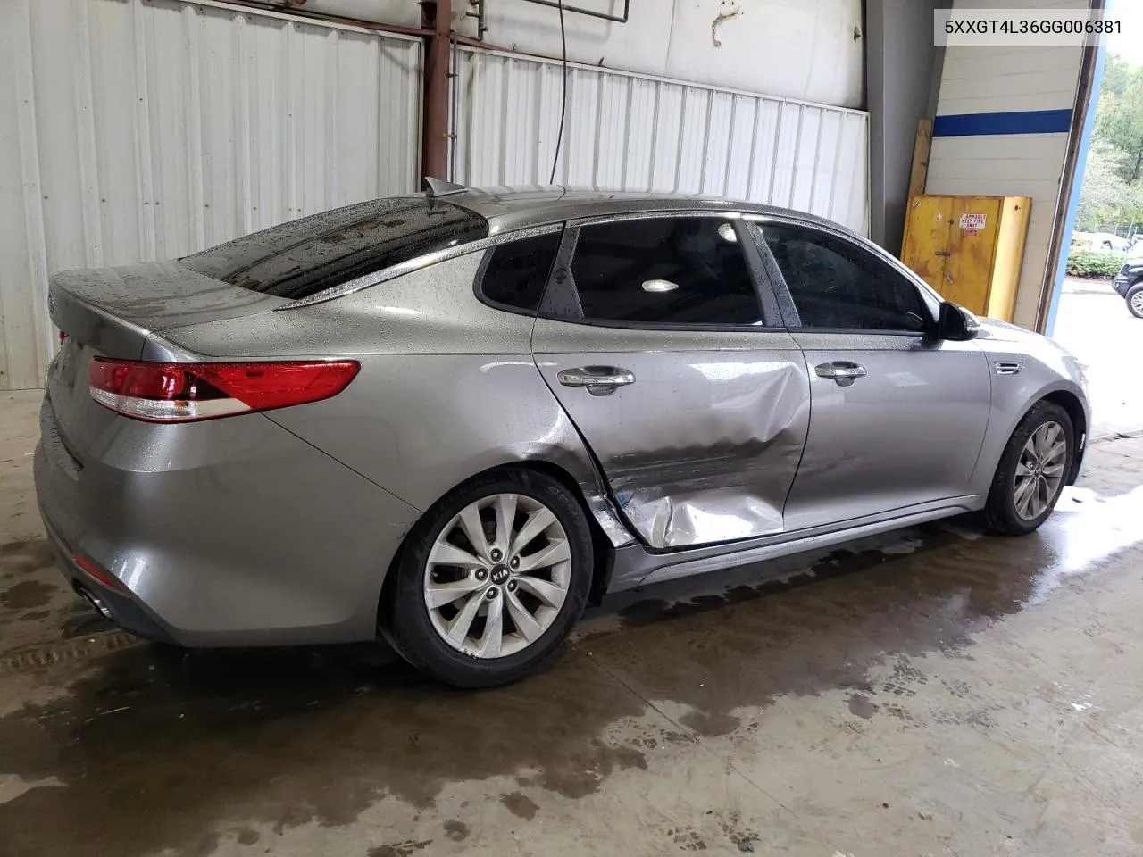 2016 Kia Optima Lx VIN: 5XXGT4L36GG006381 Lot: 72017634