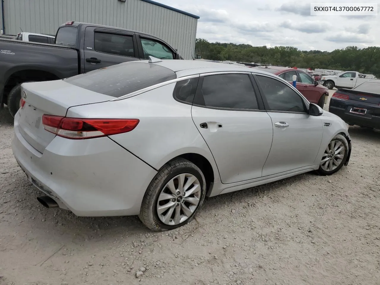 2016 Kia Optima Lx VIN: 5XXGT4L37GG067772 Lot: 72064804