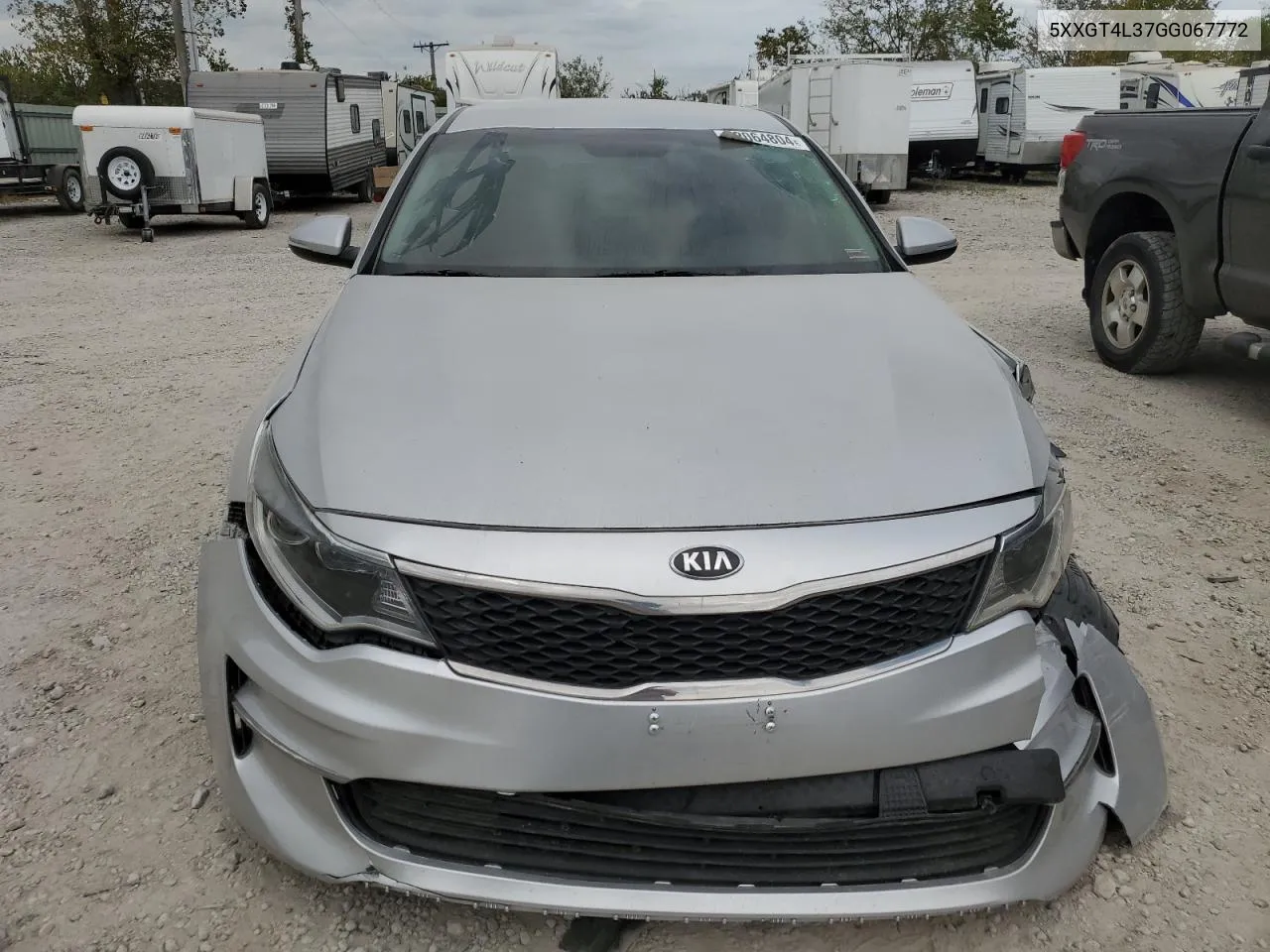 2016 Kia Optima Lx VIN: 5XXGT4L37GG067772 Lot: 72064804