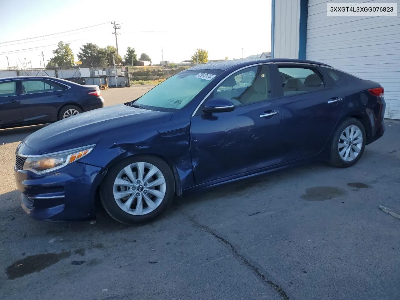 2016 Kia Optima Lx VIN: 5XXGT4L3XGG076823 Lot: 72070174