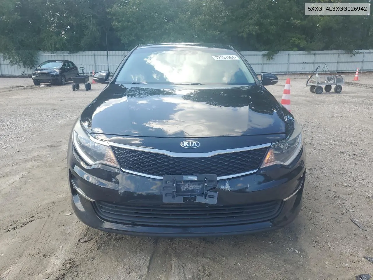 2016 Kia Optima Lx VIN: 5XXGT4L3XGG026942 Lot: 72157664