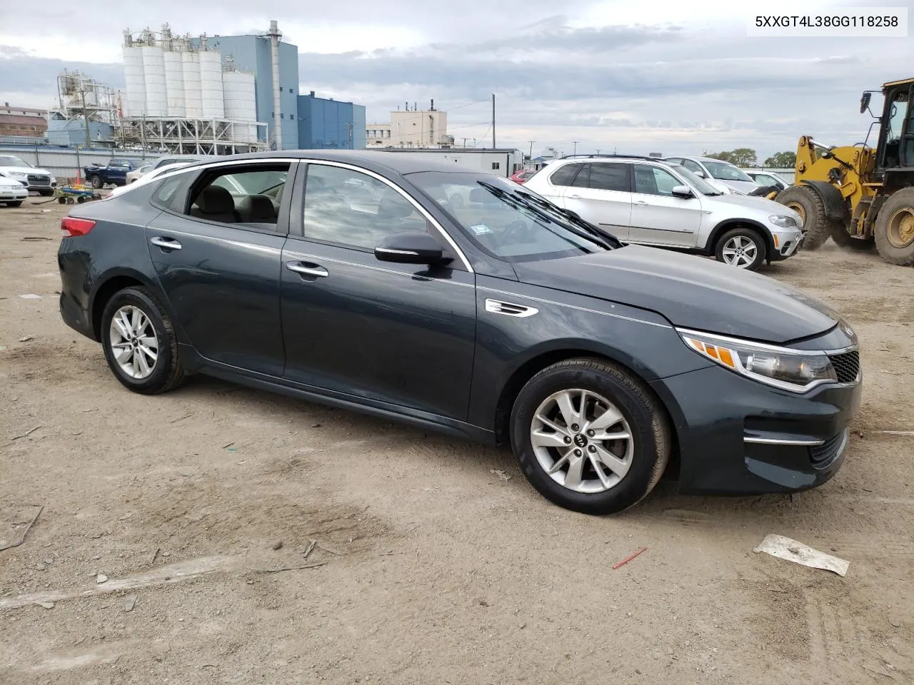 5XXGT4L38GG118258 2016 Kia Optima Lx