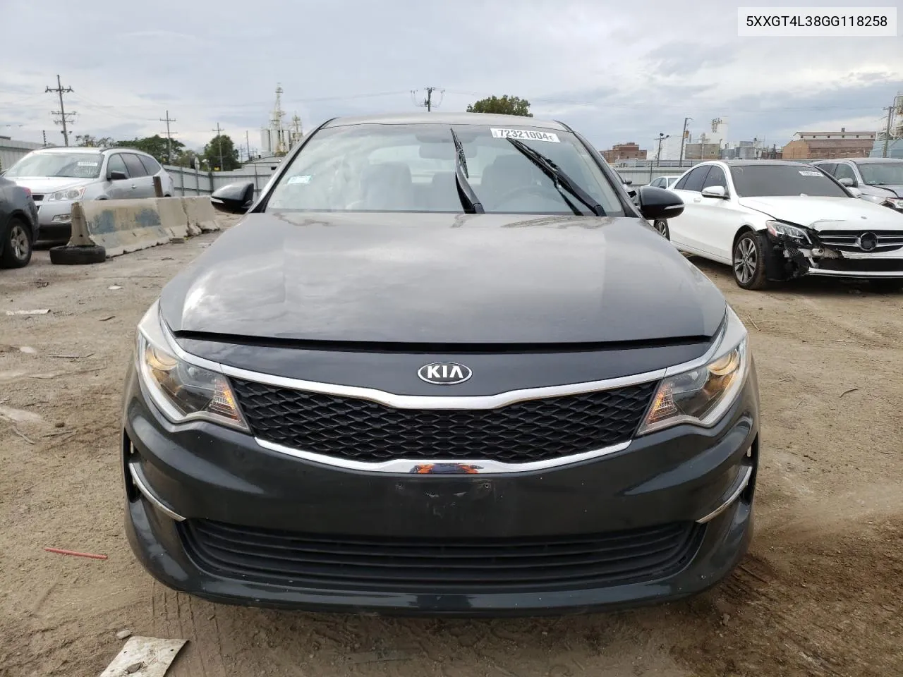 5XXGT4L38GG118258 2016 Kia Optima Lx