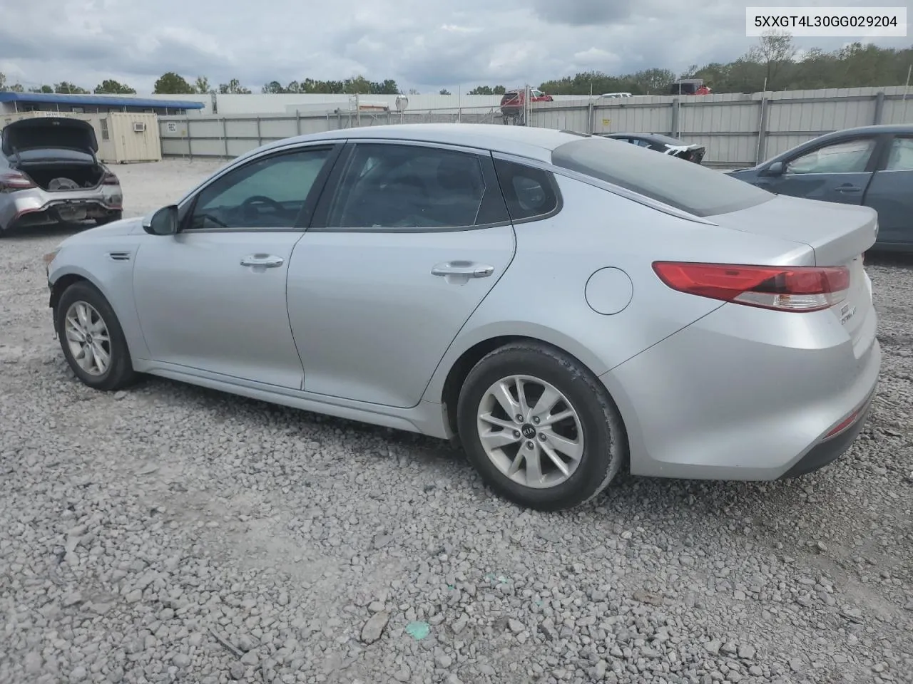 2016 Kia Optima Lx VIN: 5XXGT4L30GG029204 Lot: 72420584