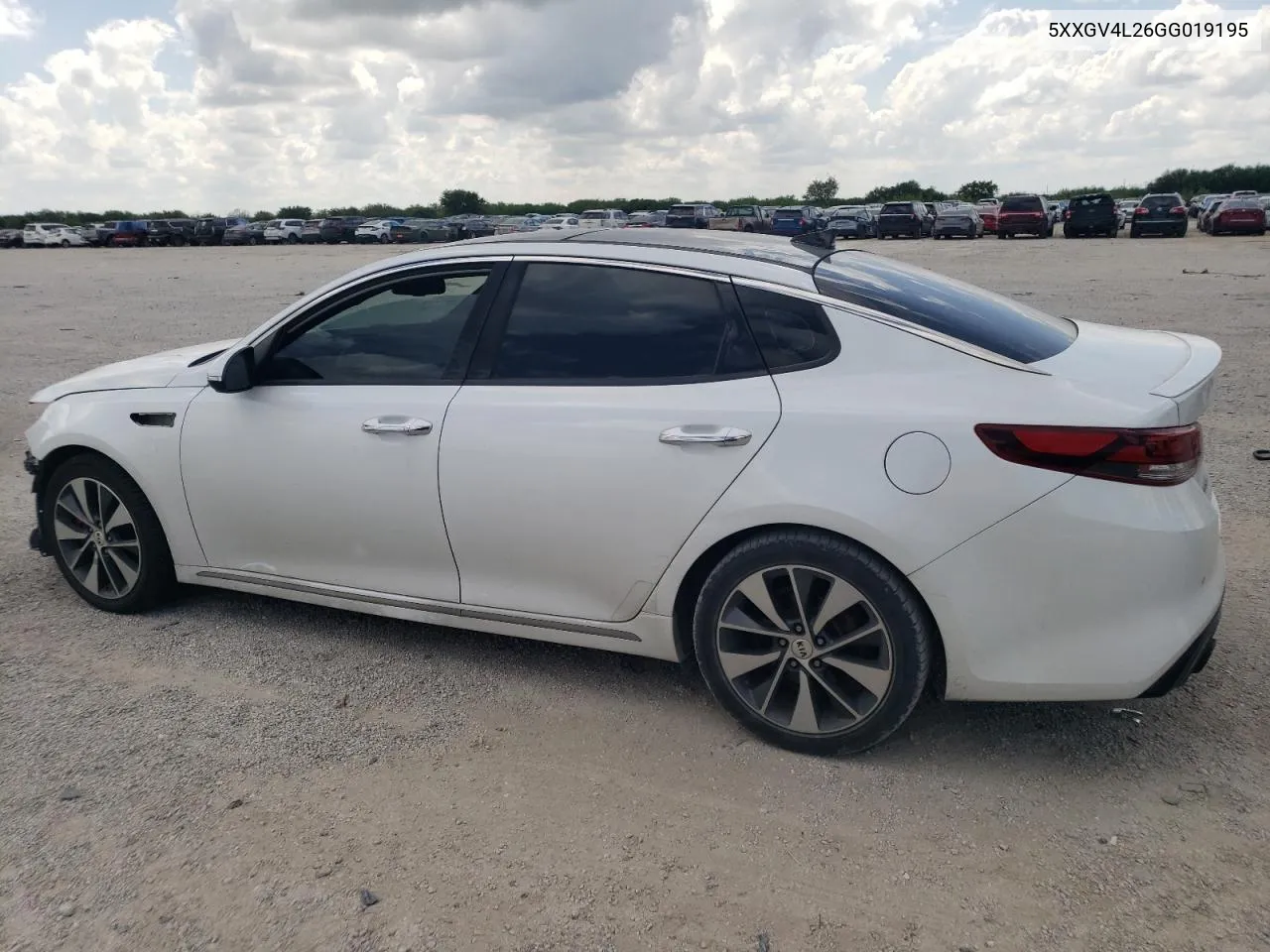 2016 Kia Optima Sxl VIN: 5XXGV4L26GG019195 Lot: 72614094