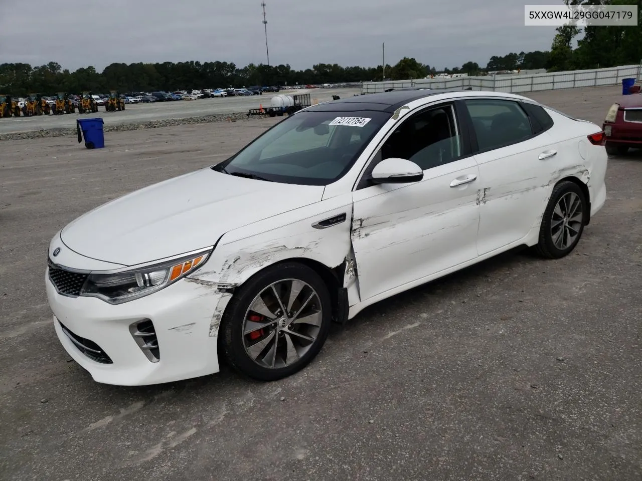 2016 Kia Optima Sx VIN: 5XXGW4L29GG047179 Lot: 72712764