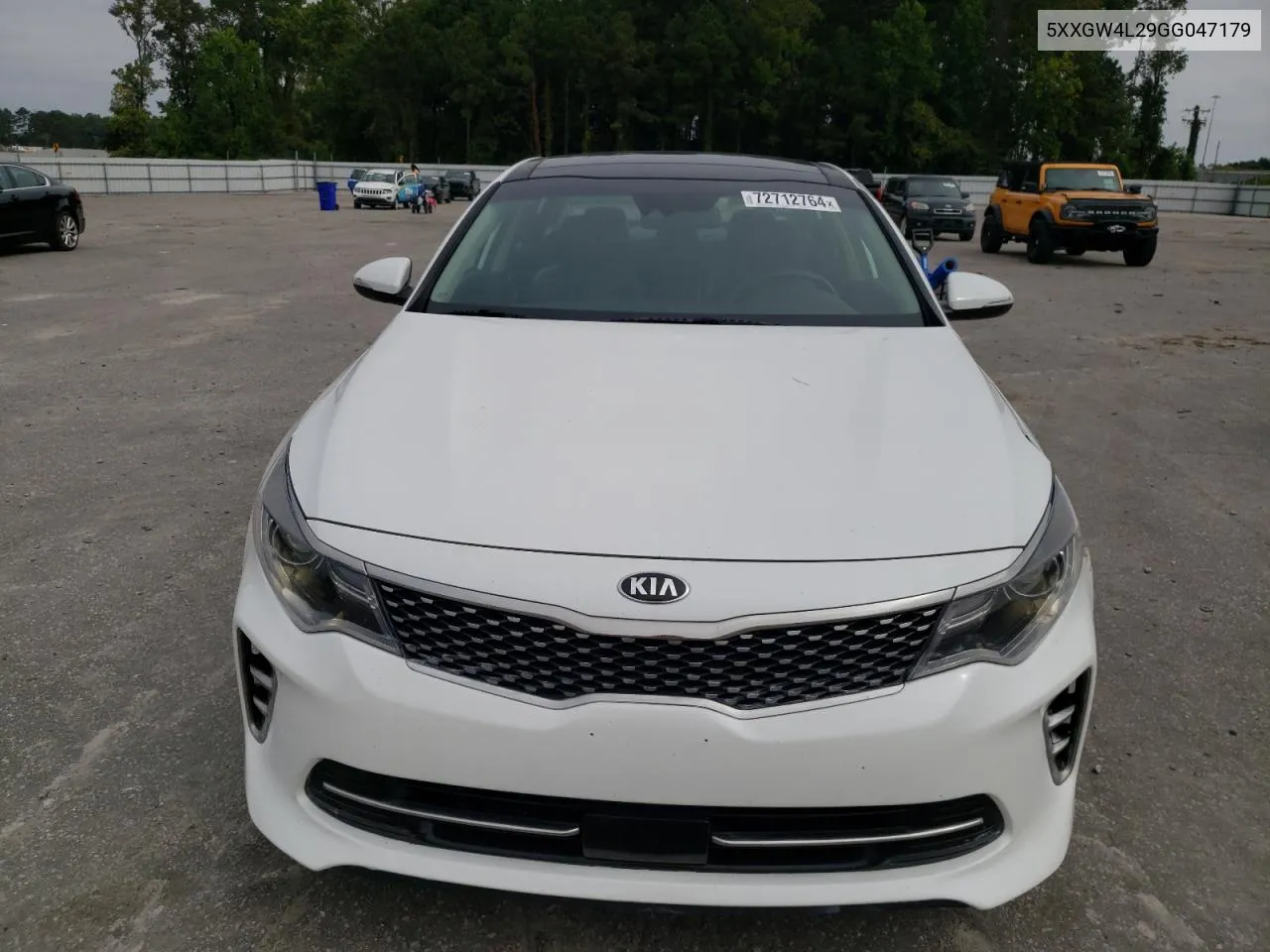 2016 Kia Optima Sx VIN: 5XXGW4L29GG047179 Lot: 72712764