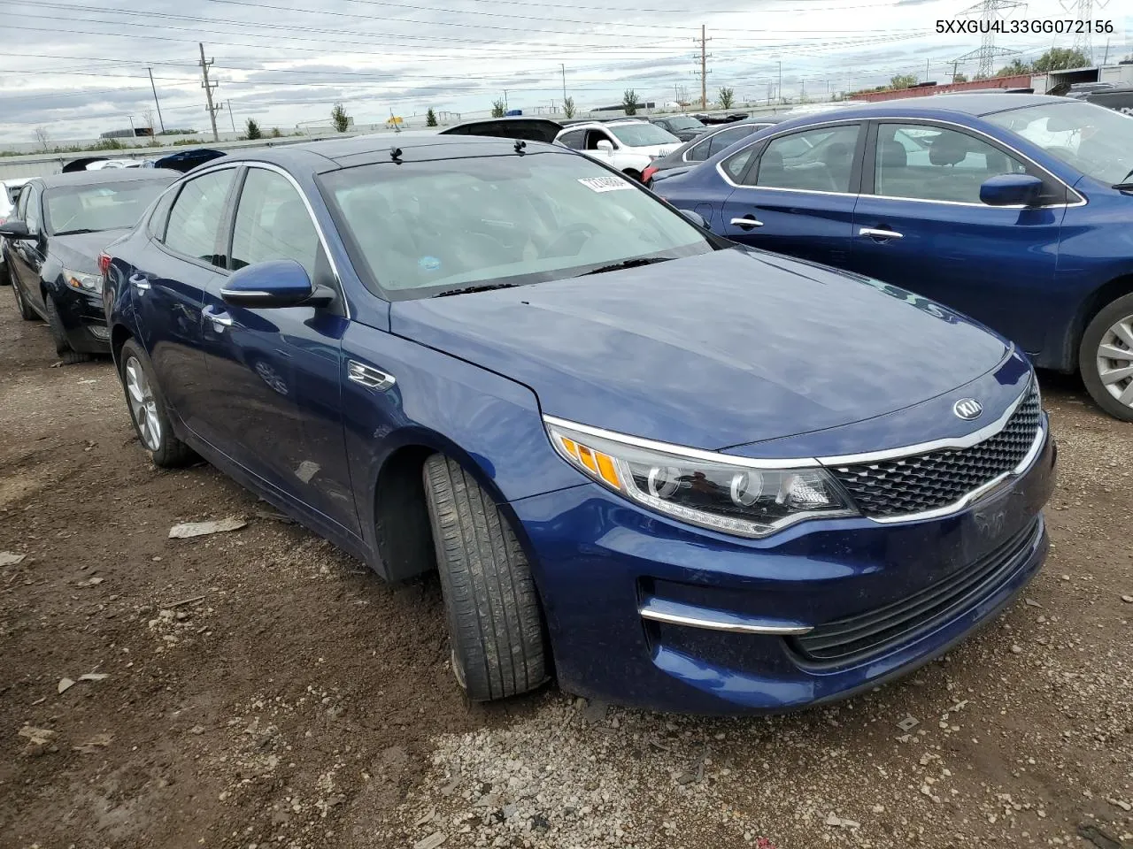 2016 Kia Optima Ex VIN: 5XXGU4L33GG072156 Lot: 72748884