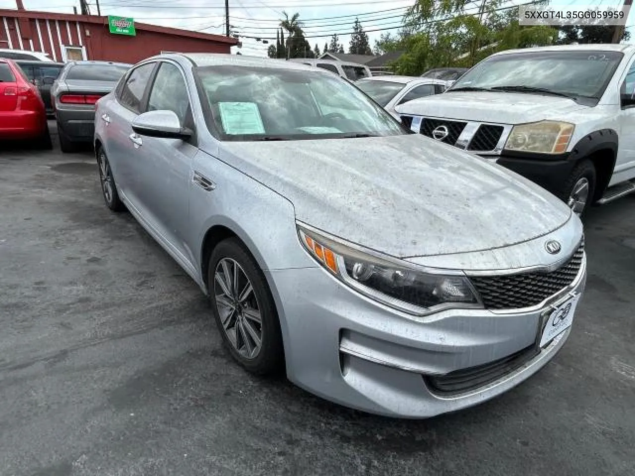 5XXGT4L35GG059959 2016 Kia Optima Lx