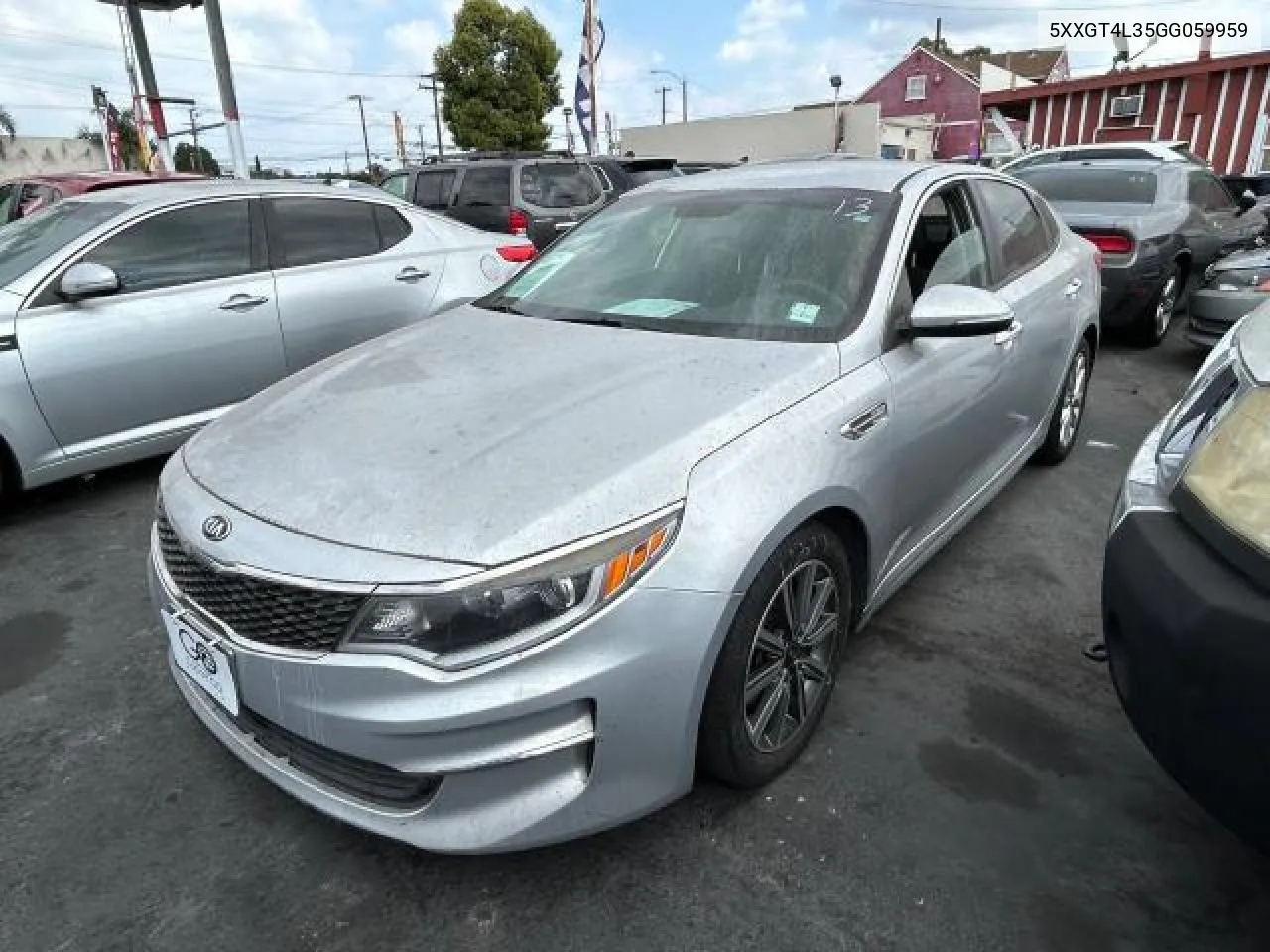 2016 Kia Optima Lx VIN: 5XXGT4L35GG059959 Lot: 72784664