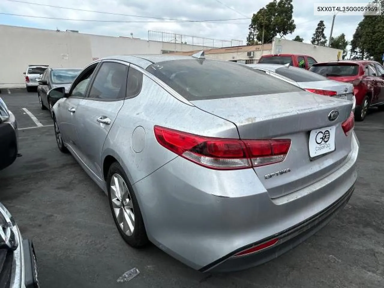 2016 Kia Optima Lx VIN: 5XXGT4L35GG059959 Lot: 72784664