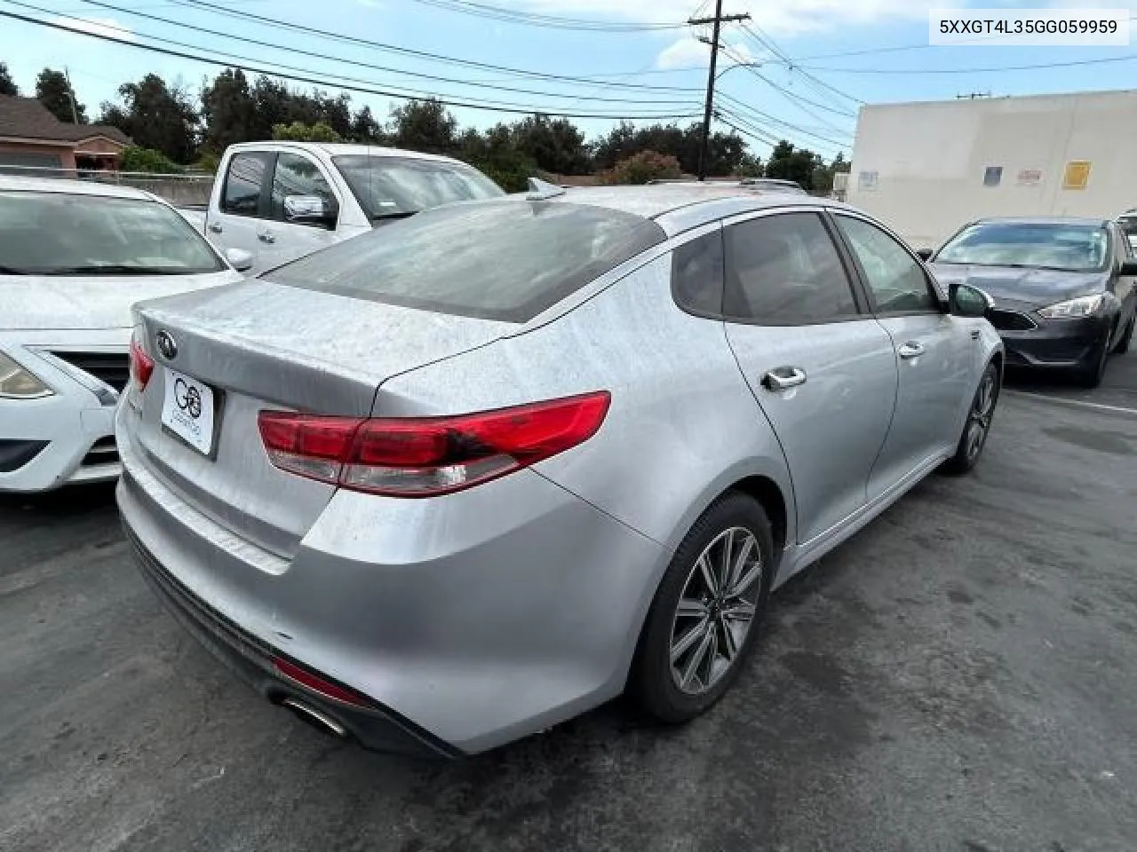 2016 Kia Optima Lx VIN: 5XXGT4L35GG059959 Lot: 72784664