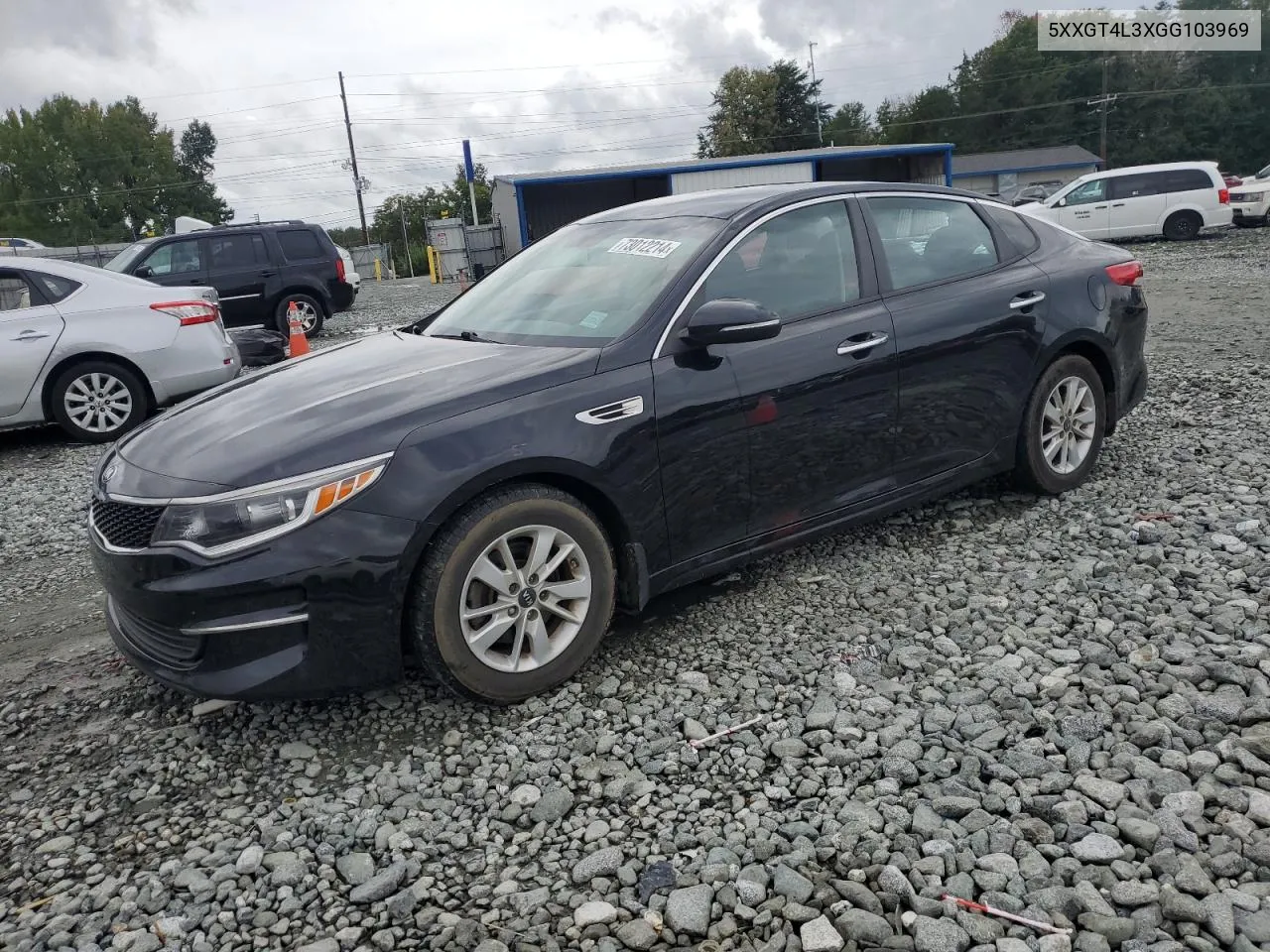 5XXGT4L3XGG103969 2016 Kia Optima Lx