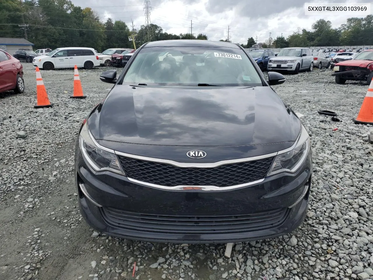 2016 Kia Optima Lx VIN: 5XXGT4L3XGG103969 Lot: 73012214