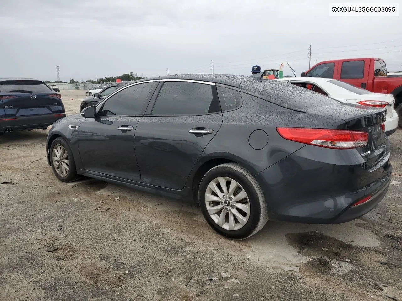 5XXGU4L35GG003095 2016 Kia Optima Ex