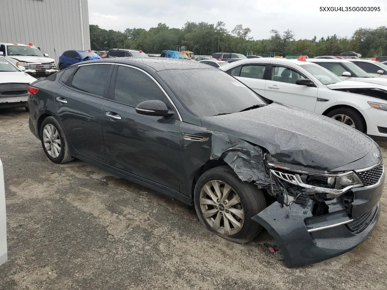 5XXGU4L35GG003095 2016 Kia Optima Ex