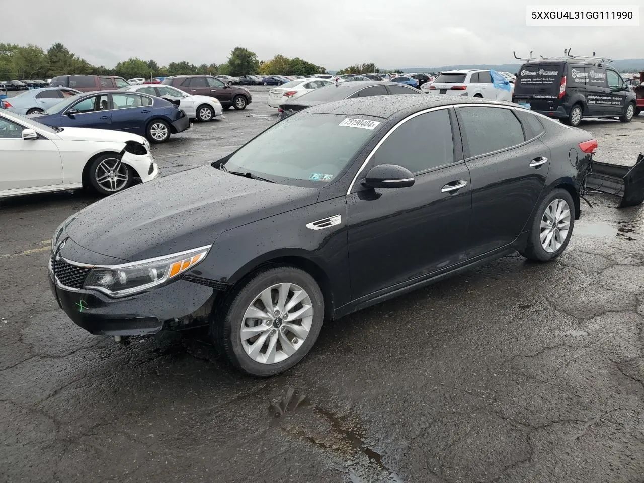 5XXGU4L31GG111990 2016 Kia Optima Ex