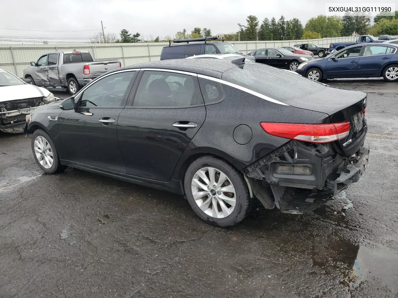 5XXGU4L31GG111990 2016 Kia Optima Ex