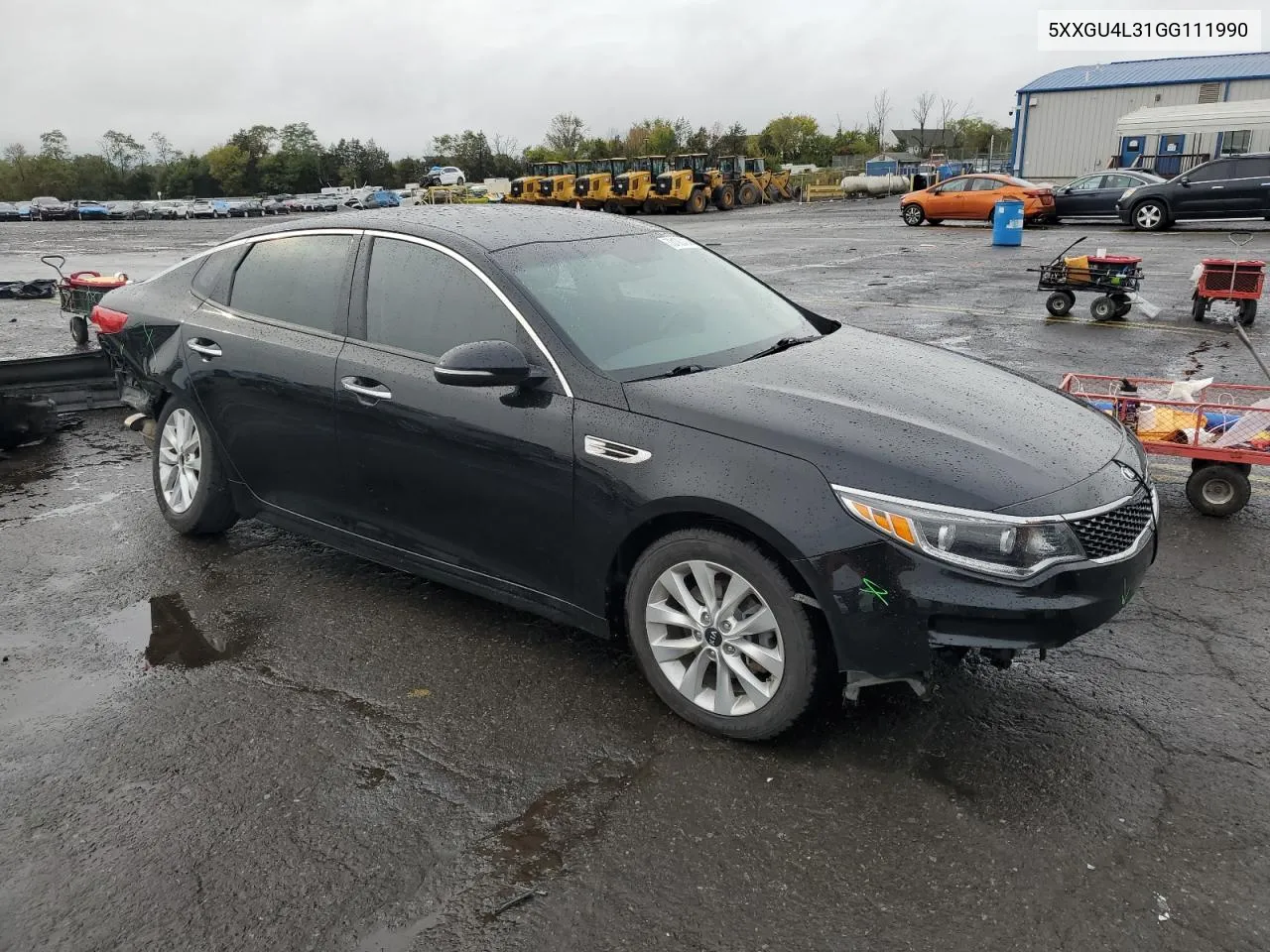 2016 Kia Optima Ex VIN: 5XXGU4L31GG111990 Lot: 73190404