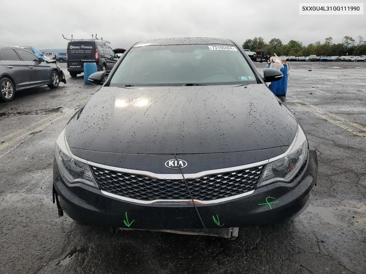 5XXGU4L31GG111990 2016 Kia Optima Ex