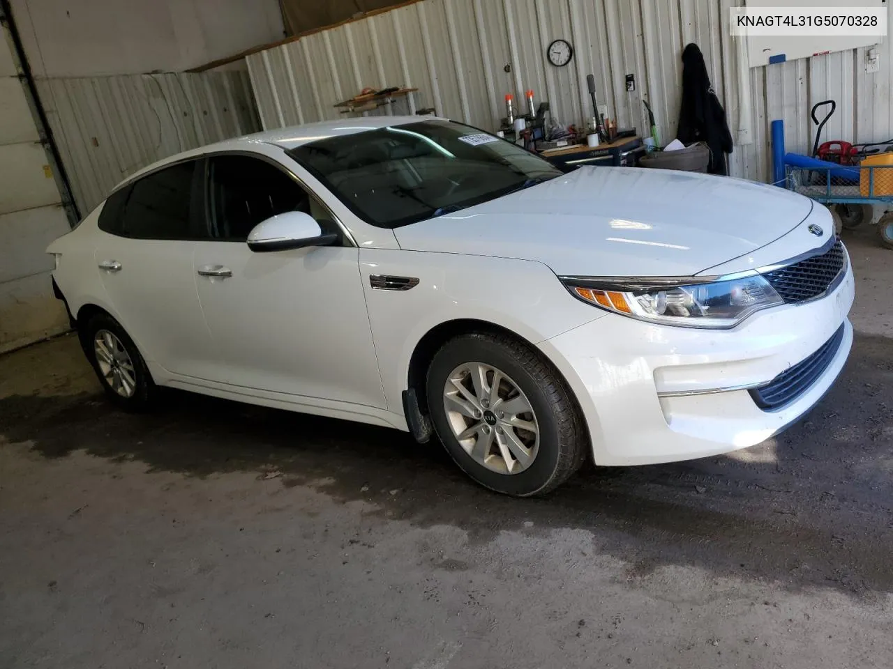 2016 Kia Optima Lx VIN: KNAGT4L31G5070328 Lot: 73578664