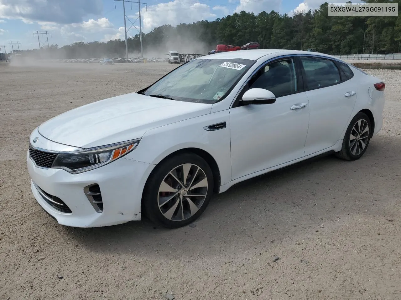 2016 Kia Optima Sx VIN: 5XXGW4L27GG091195 Lot: 73708064